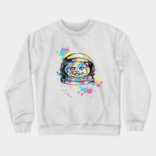 Space Cat Crewneck Sweatshirt